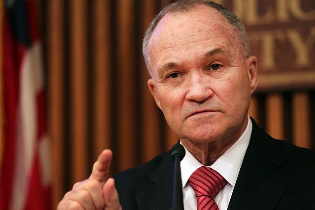Police Commissioner Ray Kelly in 2012